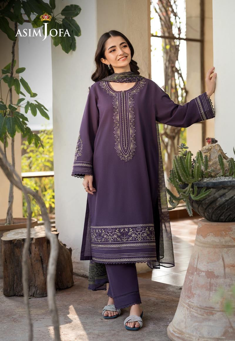 Heavy Embroidered Lawn 3pc
