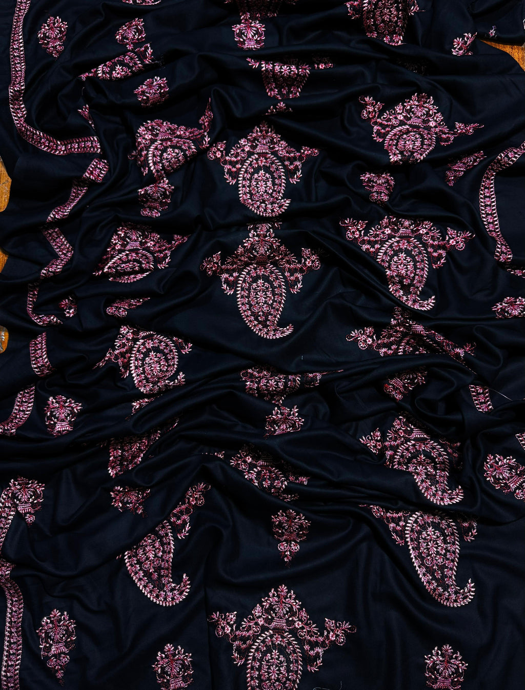BAREEZE DHANK EMBROIDERD UNSTICH 3pc (WA-866)