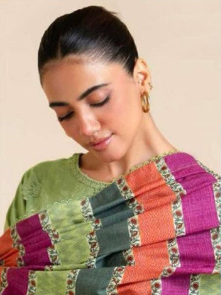 PHULKARI LAWN EMBROIDERED 3pc
