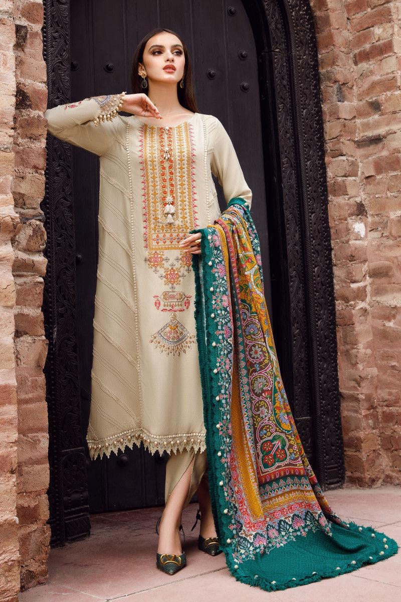 MARIA B LAWN EMBROIDERD 3pc