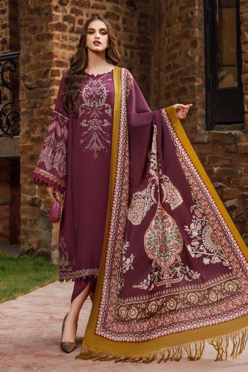 Heavy Embroidered Lawn 3pc