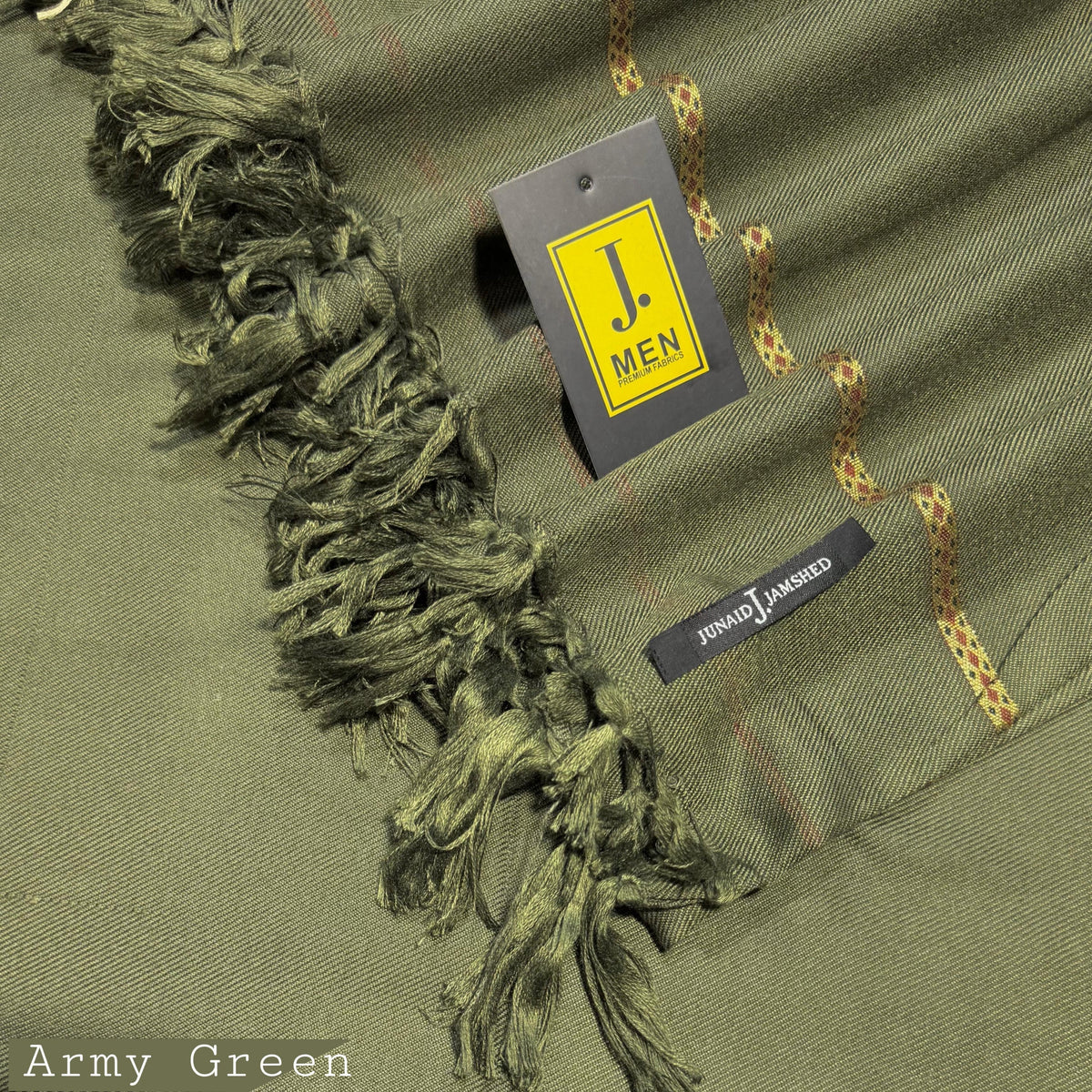 J. Men’s Shawl Army Green (3805)