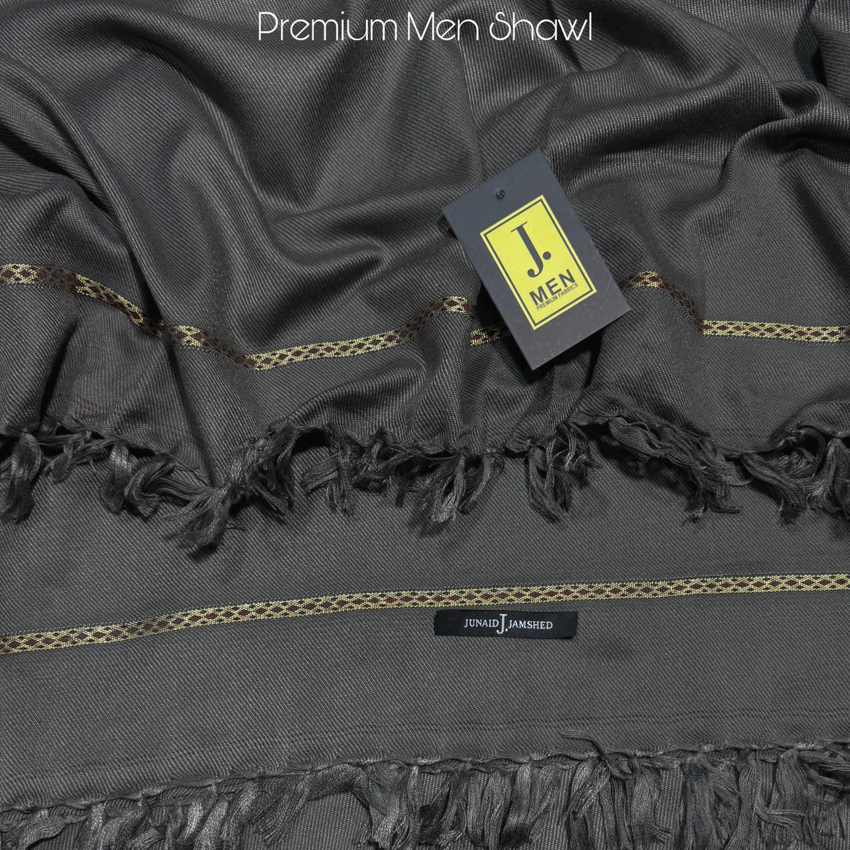 J. Men’s Shawl Dark Gray (3801)