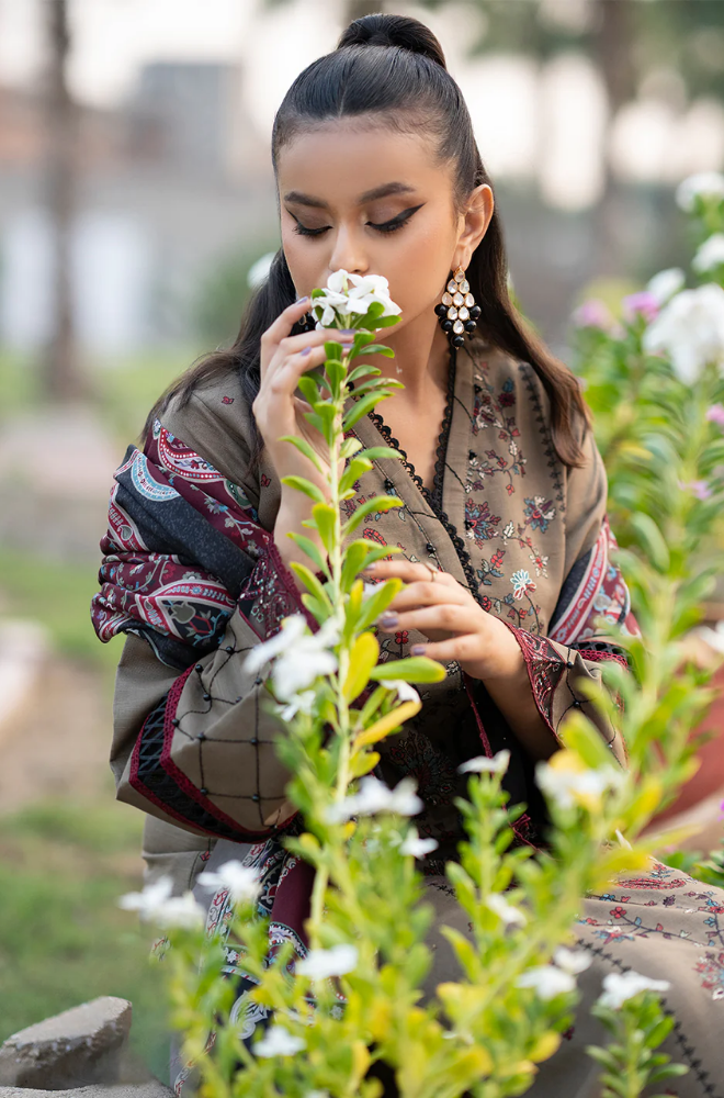 Heavy Embroidered Lawn 3pc