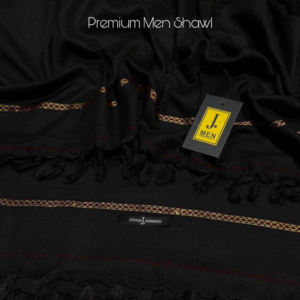 J. Men’s Shawl Black (3903)