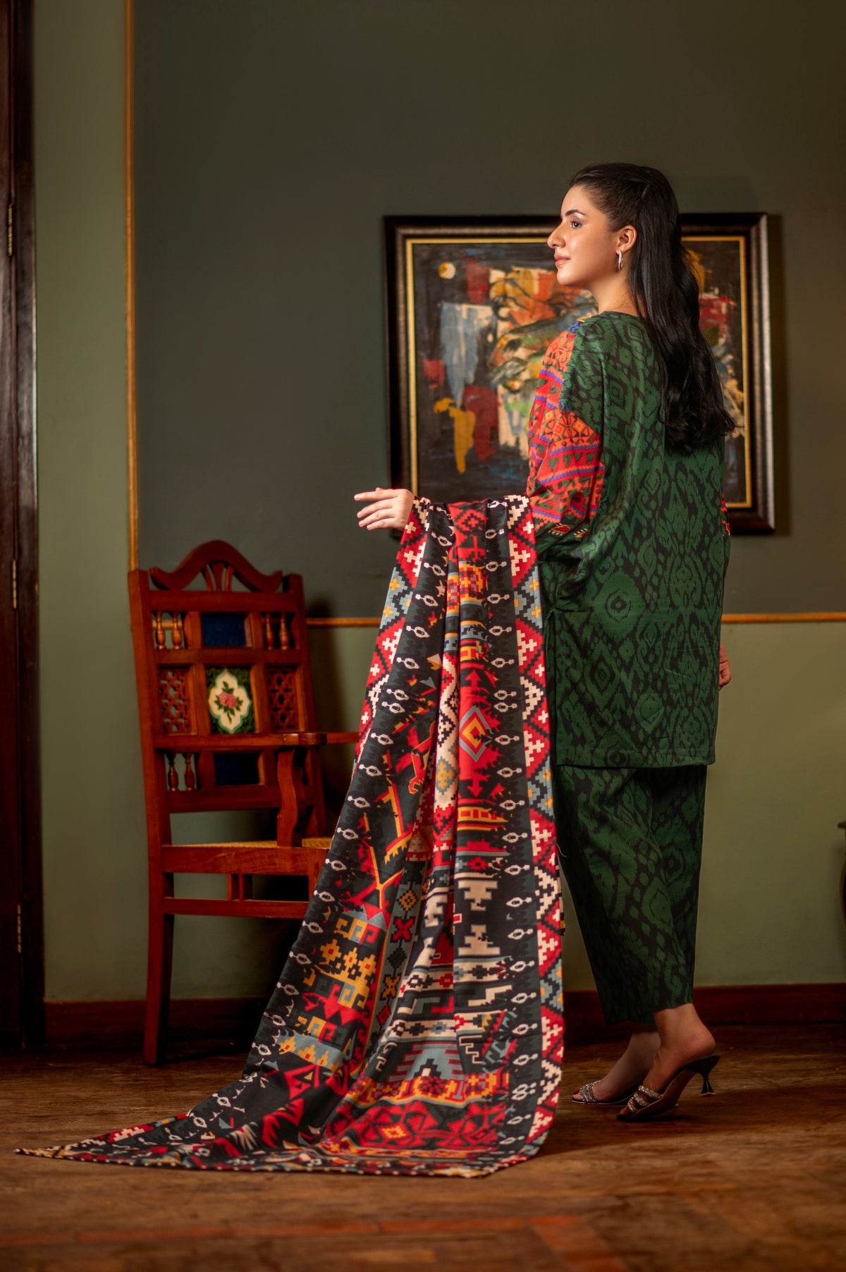Khaadi Swiss Lawn 3pc (4978)