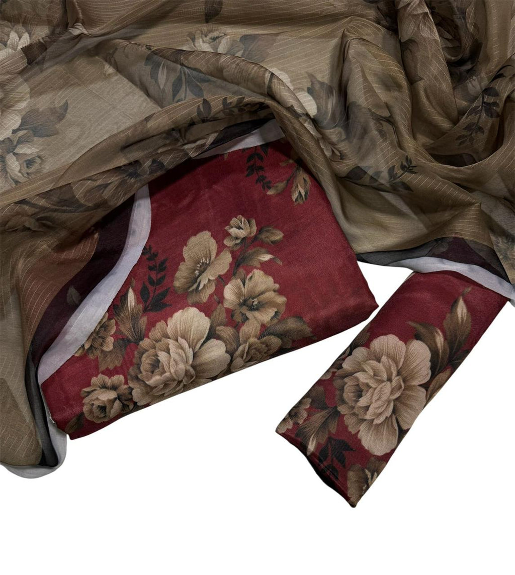 Baroque Swiss Lawn 3pc (7664)